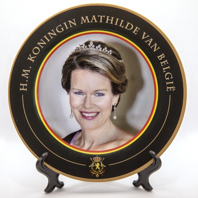 Bord Koningin Mathilde van België Bord Koningin Mathilde van België